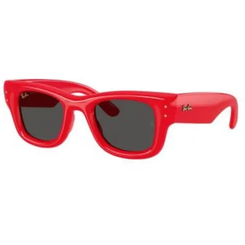 Ray-ban RB 4940 Red / Ultra Black Polyamide Standard 683187 Size 50 Sunglasses by Ray-Ban