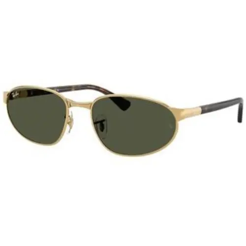 Ray-ban RB 3777 Arista / Green Crystal Standard 001/31 Size 59 Sunglasses