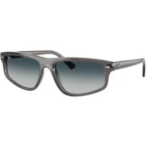 Ray-ban RB 2225 Opal Light Grey / Gradient Blu 667532 Size 59 Sunglasses