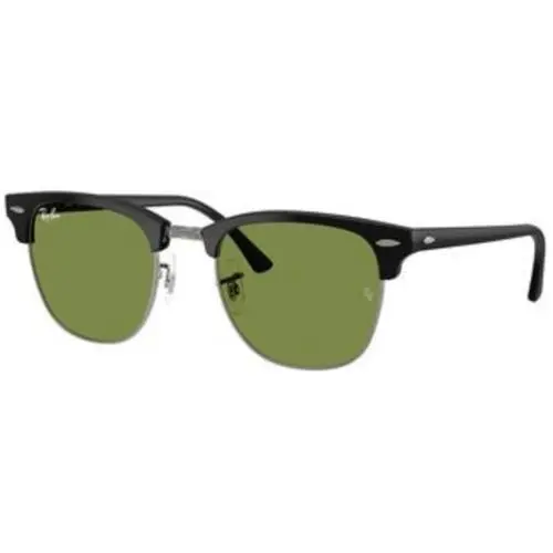 Ray-ban RB 3016 F Matte Black On / Green 601S4E Size 55 Sunglasses