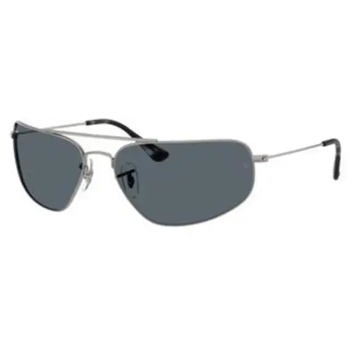 Ray-ban RB 3780 Gunmetal / Blue Crystal Standard 004/R5 Size 63 Sunglasses