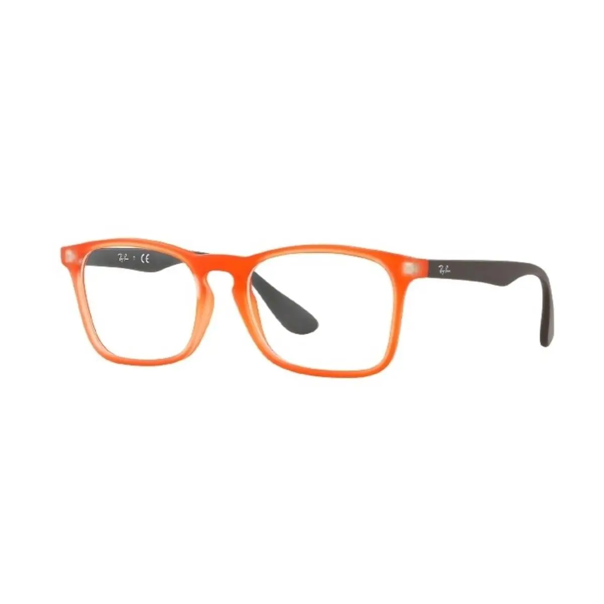 Ray Ban RB1553 Eyeglasses 48-16-130 Matte Orange W/demo Lens 3670 RX1553 RB 1553