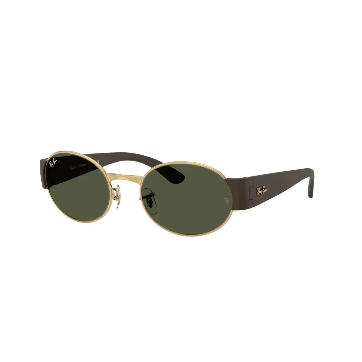Ray-ban RB 3770 Gold / Green Crystal Standard 001/31 Size 54 Sunglasses