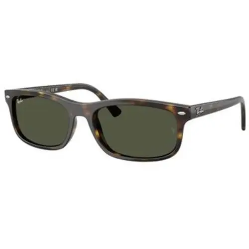 Ray-ban RB 2224 Havana / Green Crystal Standard 710/31 Size 60 Sunglasses