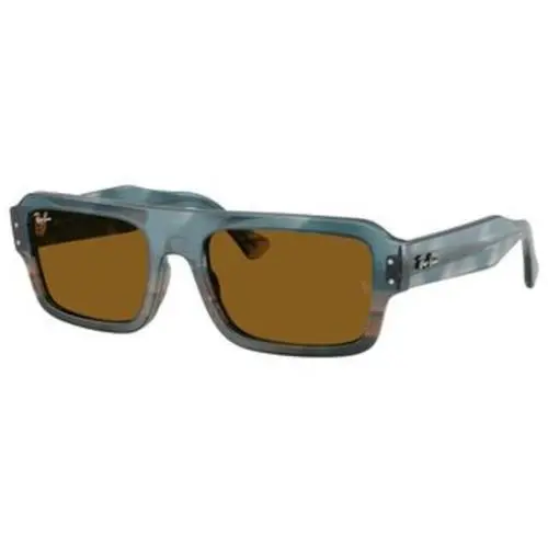 Ray-ban RB 4454 Havana Blu / Brown Crystal Standard 145333 Size 56 Sunglasses