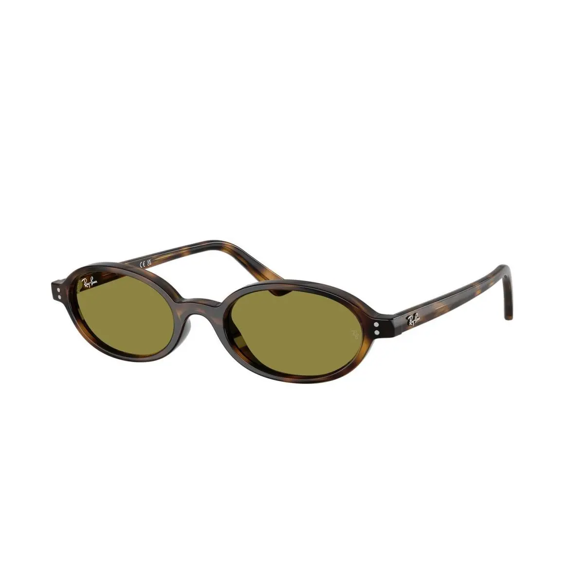 Ray-ban RB 4472 Havana / Green Polyamide Standard 1359/2 Size 51 Sunglasses