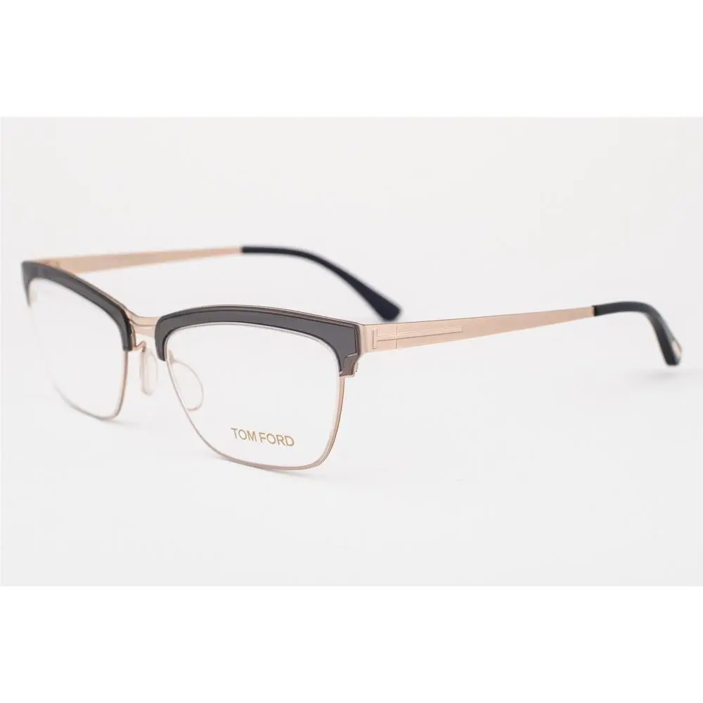 FT TF5392 020 Square Crystal Gray 54 mm Eyeglasses by Tom Ford