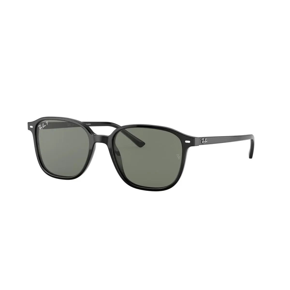 Ray-ban RB 2193 Leonard Black G-15 Green 901/58 Size 53 Sunglasses