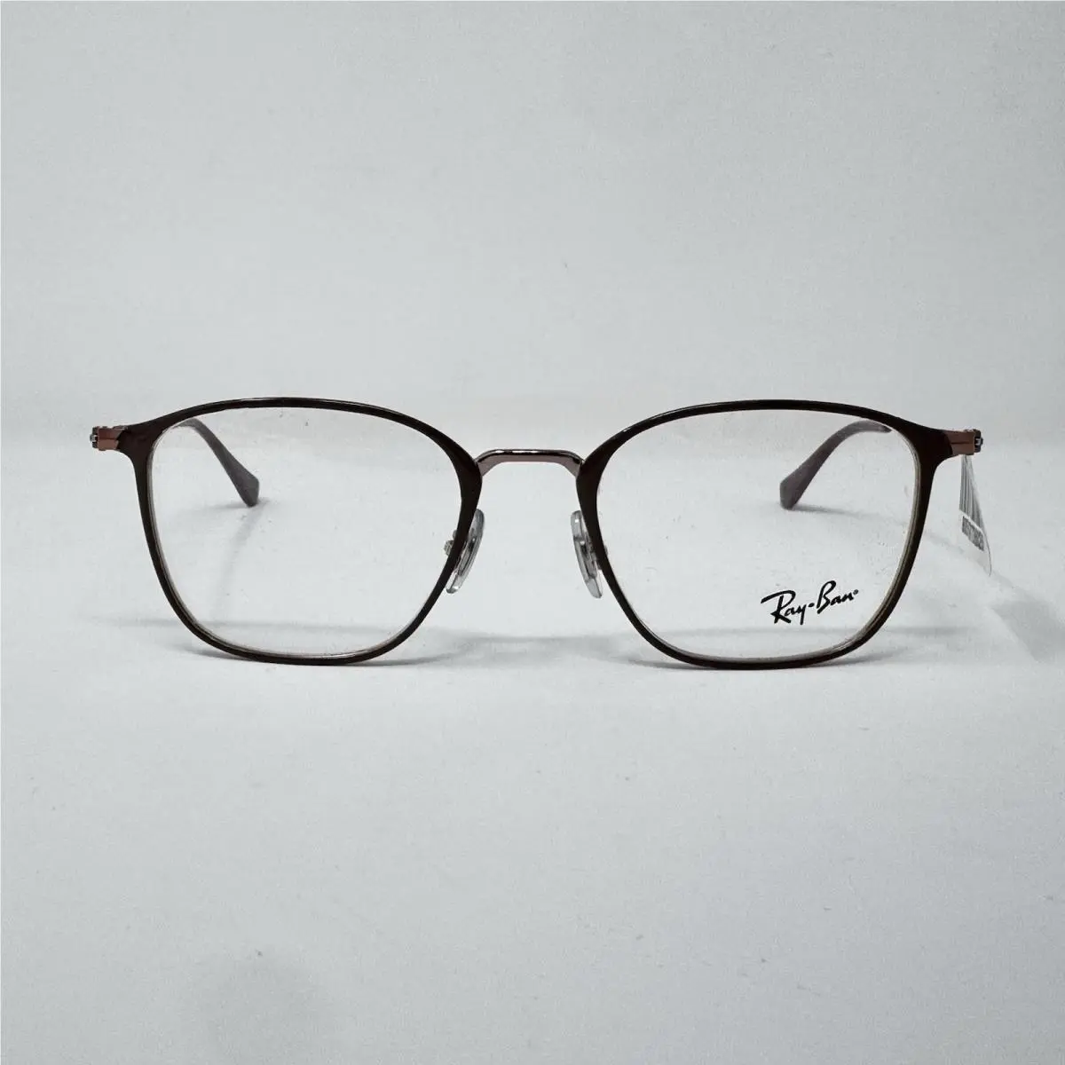 Ray-ban RX6466 2973 Beige on Copper Eyeglass Frames 49-19-140 by Ray-Ban