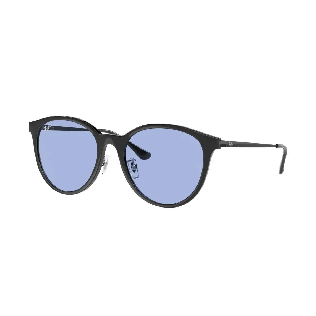 Ray-ban RB 4334 D Black Blue 601/80 Size 55 Sunglasses