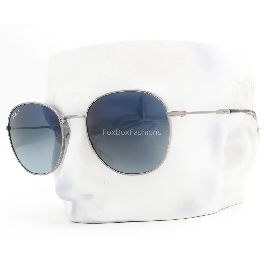 Ray-ban Sunglasses RB 3809 004/S3 Gunmetal Blue Glass Polarized 55mm with Case by Ray-Ban