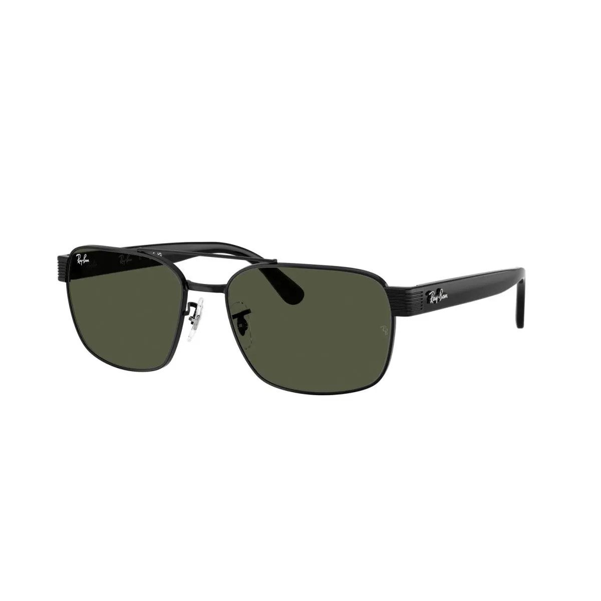 Ray-ban RB 3751 Black / Green Crystal Standard 002/31 Size 61 Sunglasses