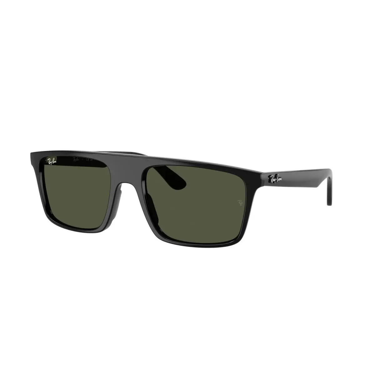 Ray-ban RB 2222 Black / Green Crystal Standard 901/31 Size 57 Sunglasses by Ray-Ban
