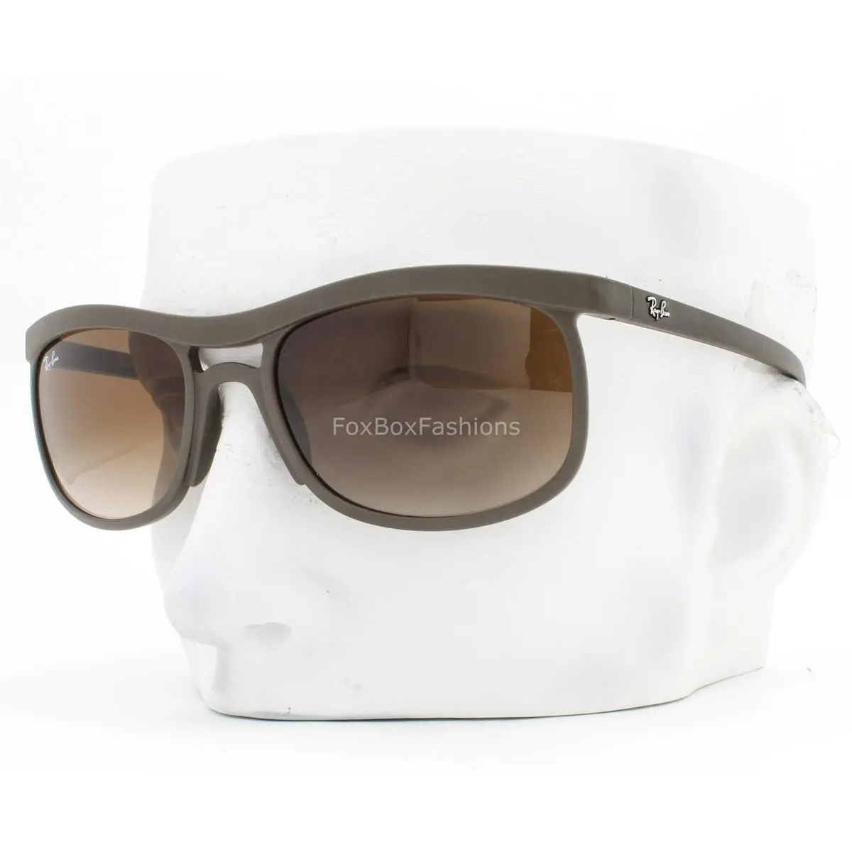 Ray-ban Liteforce Sunglasses RB 4452 6124/13 Matte Sand Brown 56mm W/case by Ray-Ban