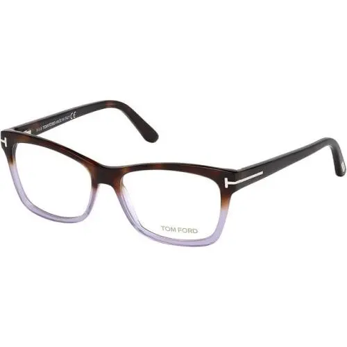 FT TF5424 56A Cat Eye Dark Havana 55 mm Eyeglasses by Tom Ford