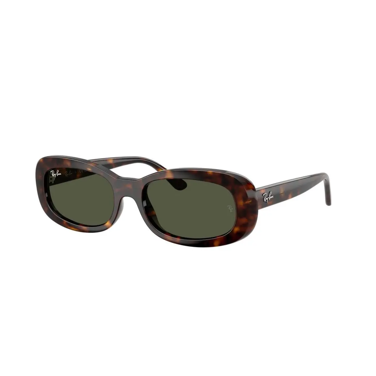 Ray-ban RB 2221 Havana / Green Crystal Standard 902/31 Size 56 Sunglasses