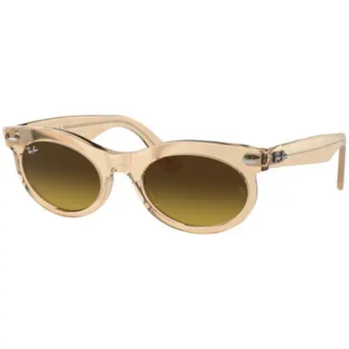 Ray-ban RB 2242 Photo Waves Brown / Gradient 138685 Size 53 Sunglasses