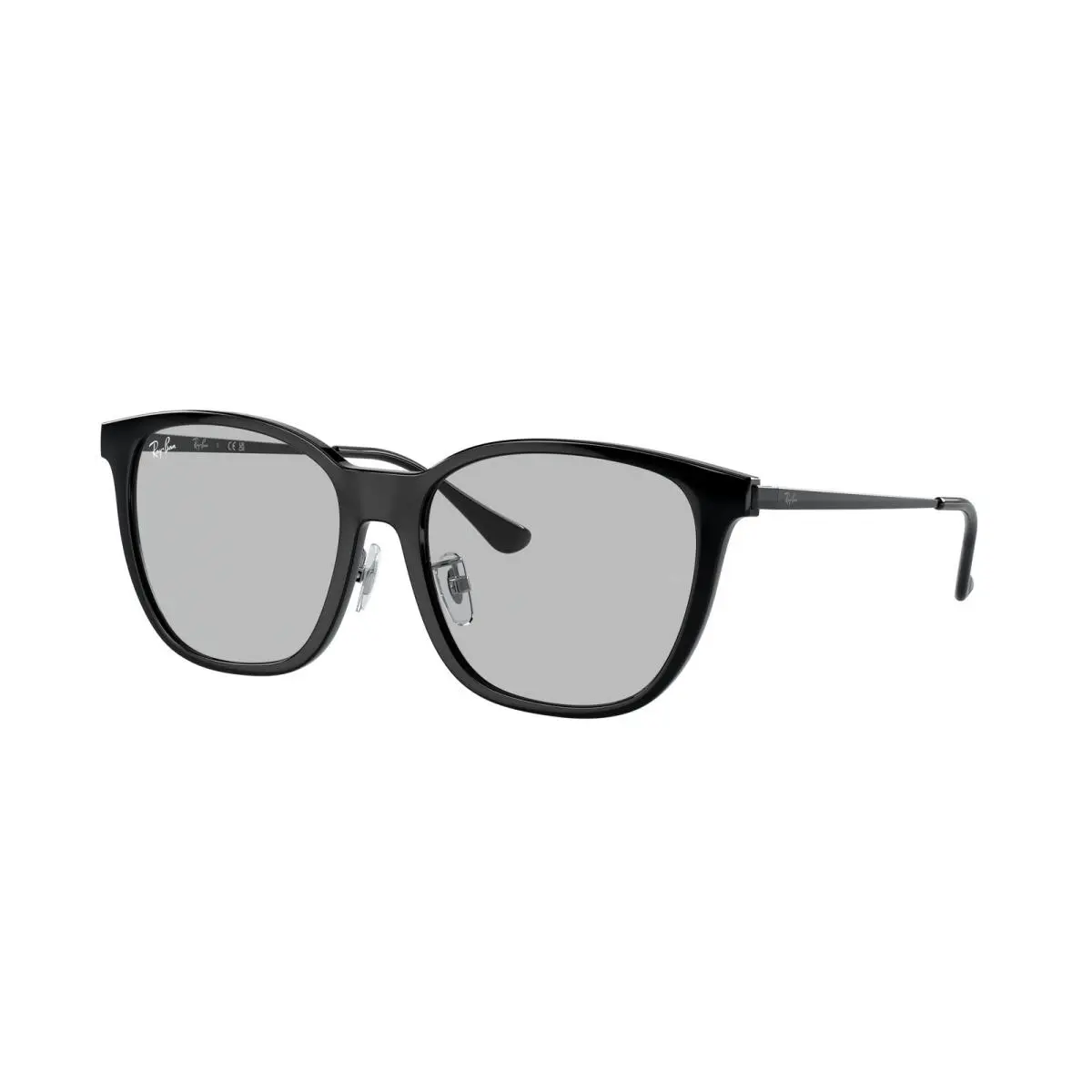 Ray-ban RB 4333 D Black Light Grey 601/87 Size 55 Sunglasses