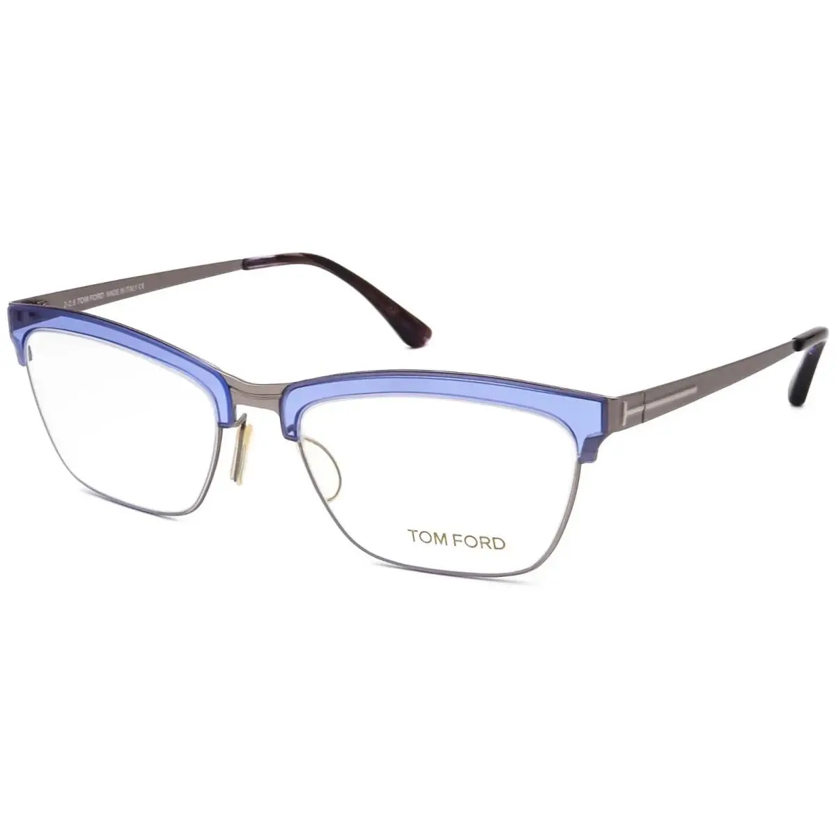 Tom Ford FT TF5392 080 Square Crystal Purple 54 mm Eyeglasses