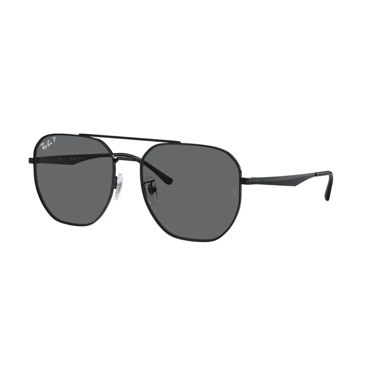 Ray-ban RB 3724 D Black / Dark Grey Polar 002/81 Size 59 Sunglasses
