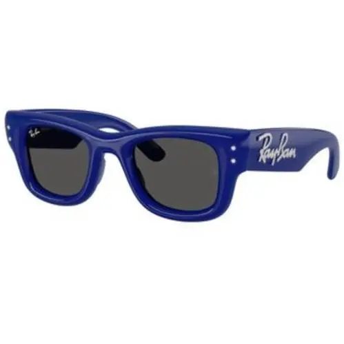 Ray-ban RB 4940 B Blu with Strass / Dark Grey 686087 Size 47 Sunglasses