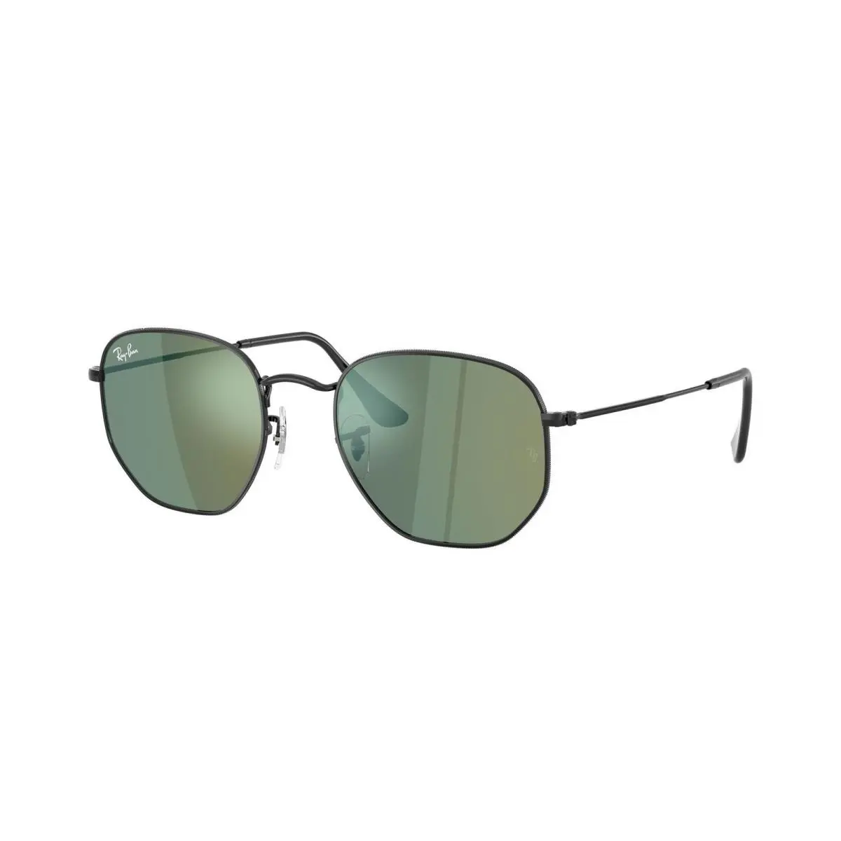 Ray-ban RB 3548 N Black / Grey Mirror Blu-green 002/68 Size 54 Sunglasses