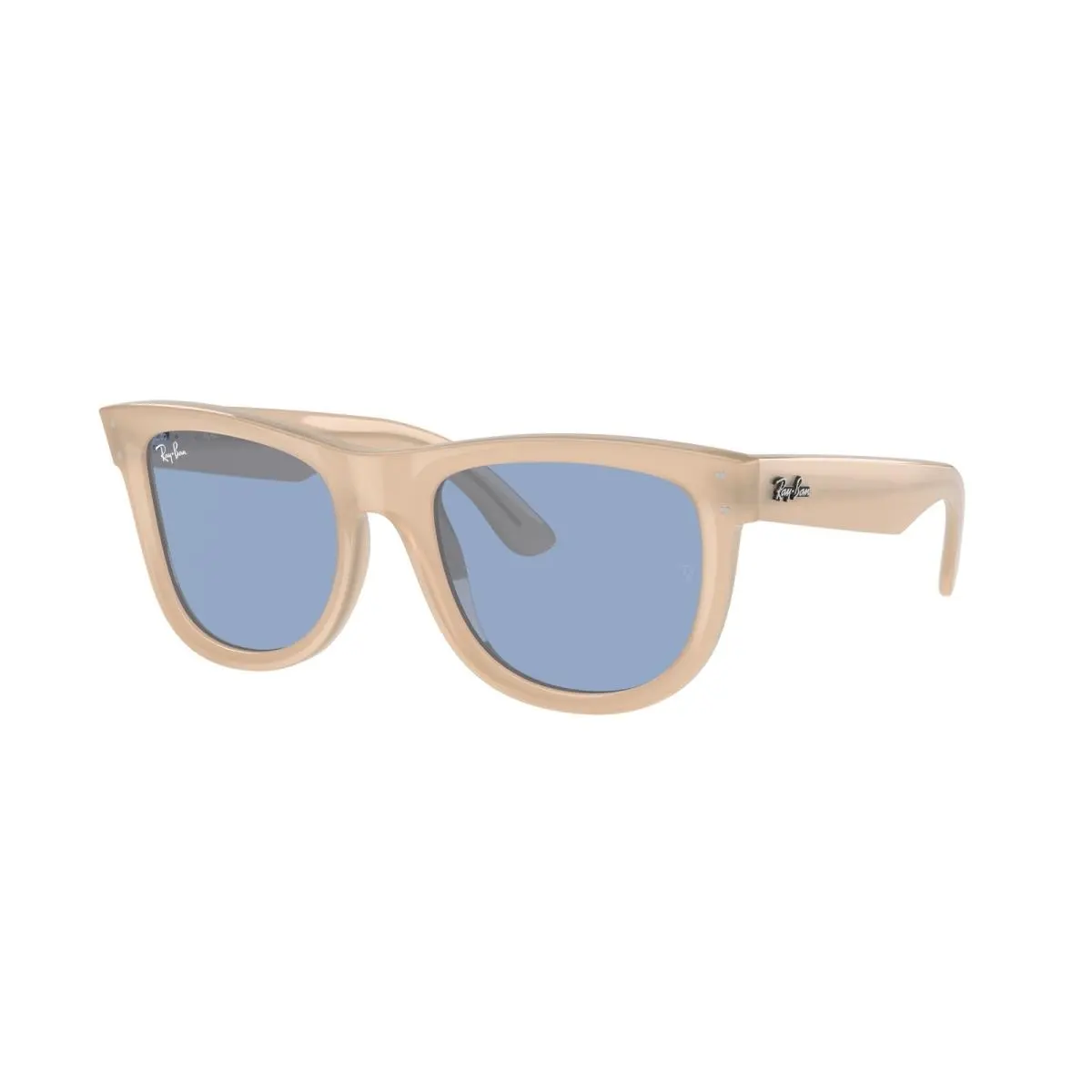Ray-ban Rbr 502 S Wayfarer Reverse Opal Beige/ho 678072 Size 53 Sunglasses