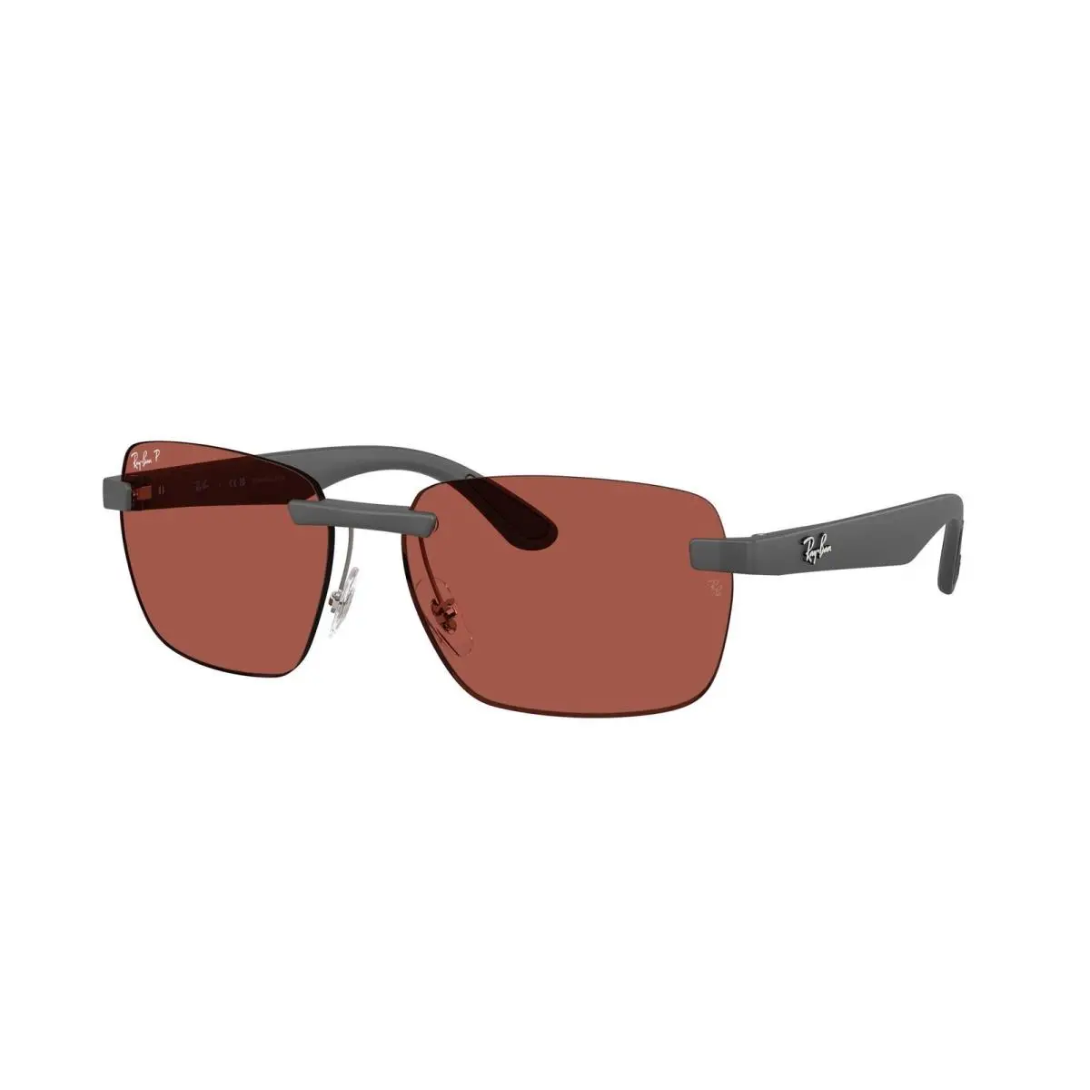 Ray-ban RB 4470 CH Sand Grey / Polar Red 60171B Size 62 Sunglasses