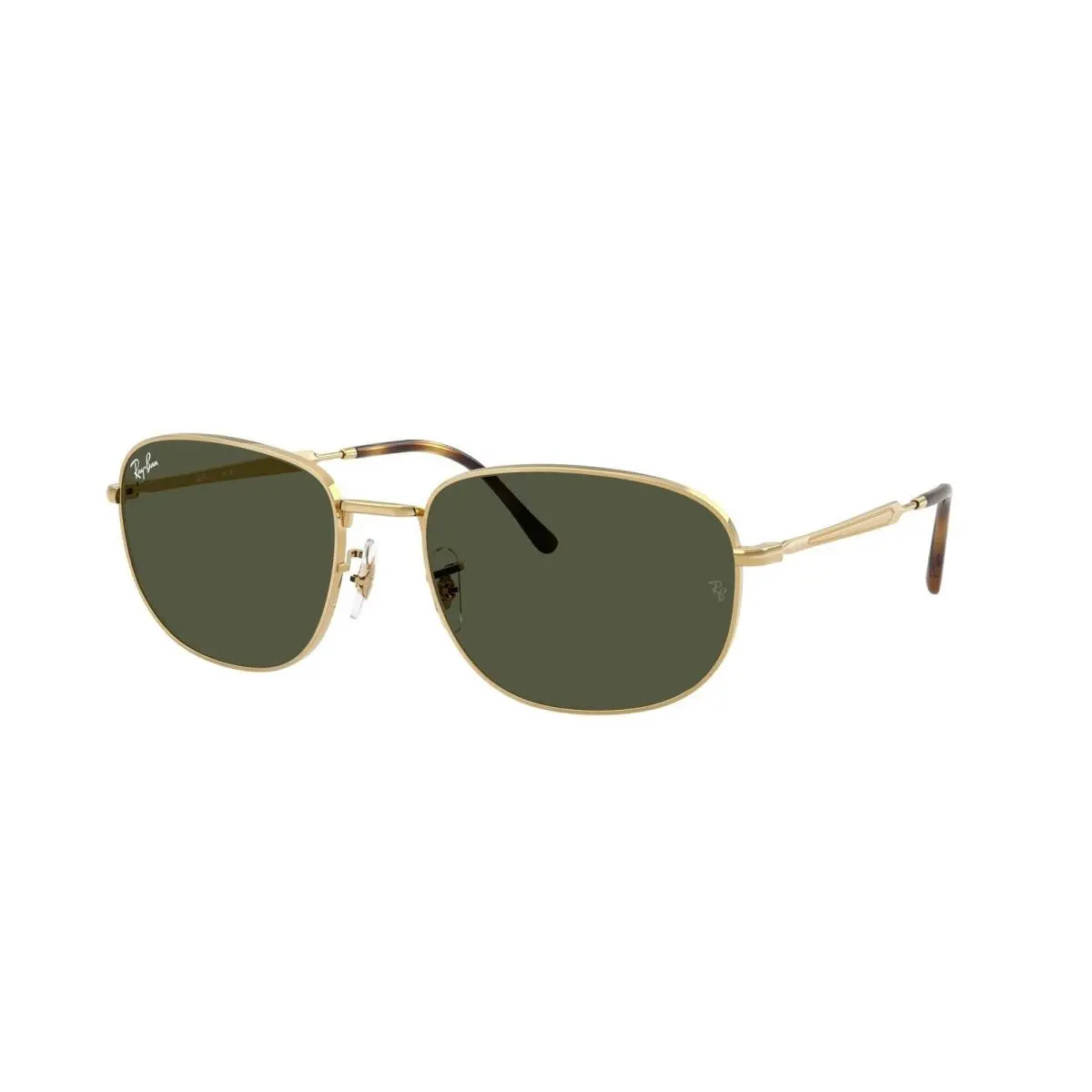Ray-ban RB 3754 Arista / Green Crystal Standard 001/31 Size 60 Sunglasses