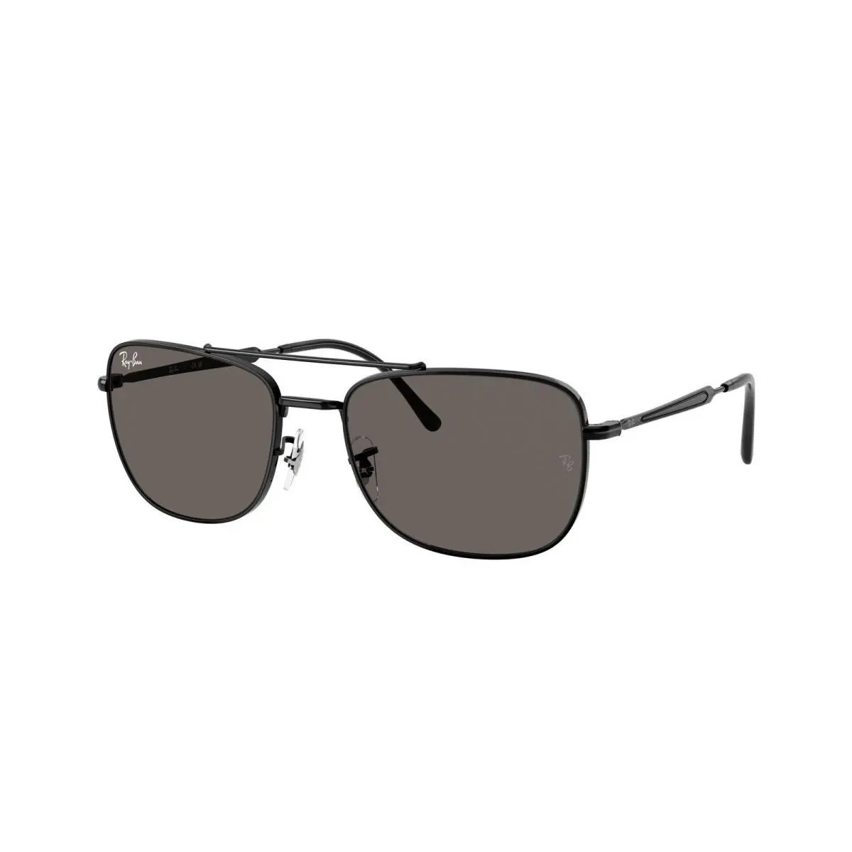 Ray-ban RB 3755 Black / Dark Grey Crystal Standard 002/B1 Size 62 Sunglasses by Ray-Ban