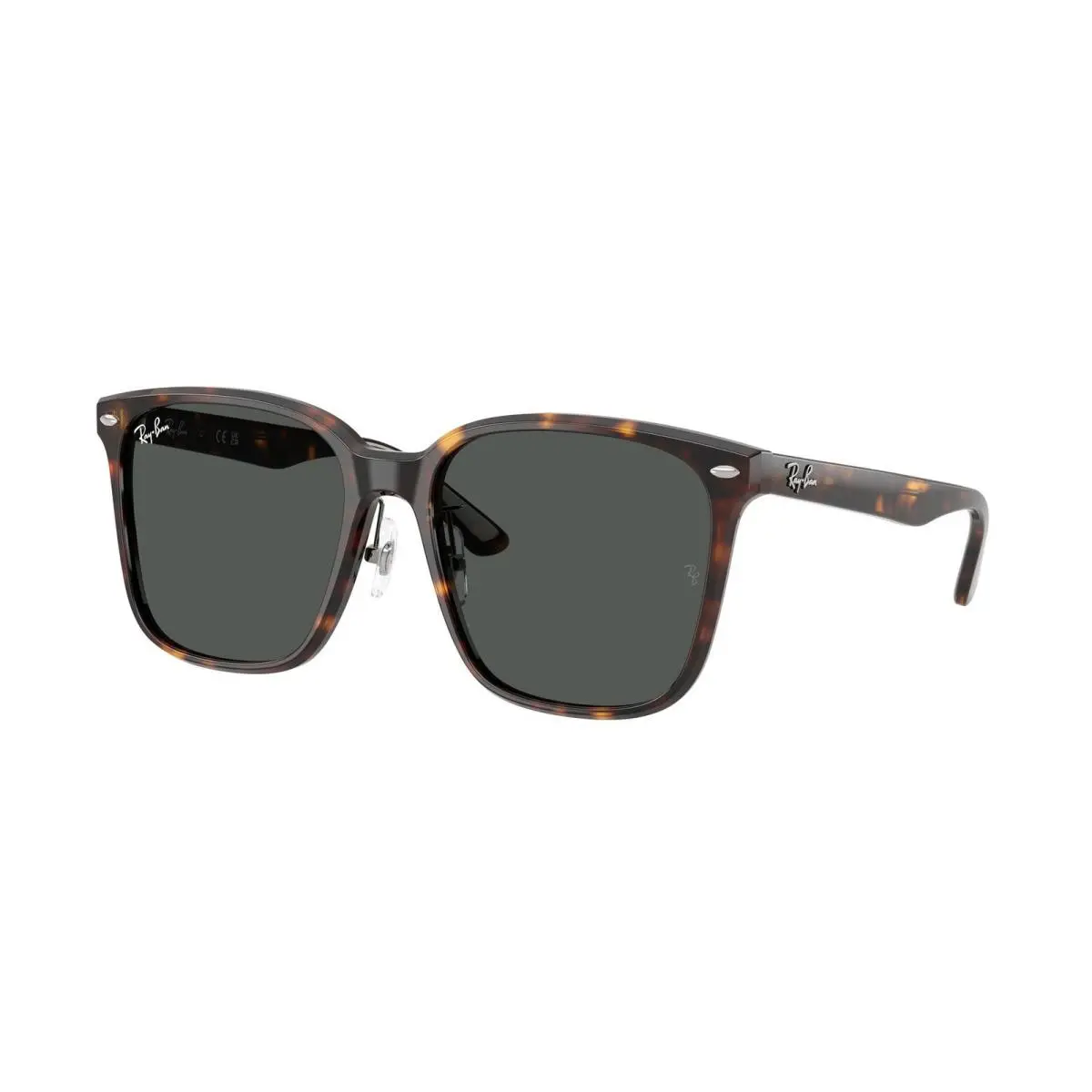Ray-ban RB 2206 D Havana / Dark Grey 710/87 Size 57 Sunglasses by Ray-Ban