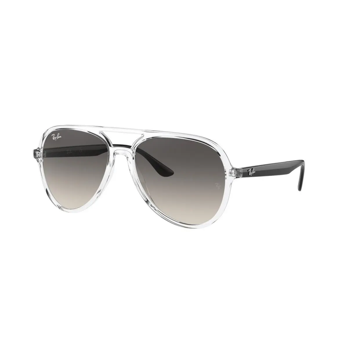 Ray-ban RB 4376 Transparent Grey Gradient 647711 Size 57 Sunglasses by Ray-Ban