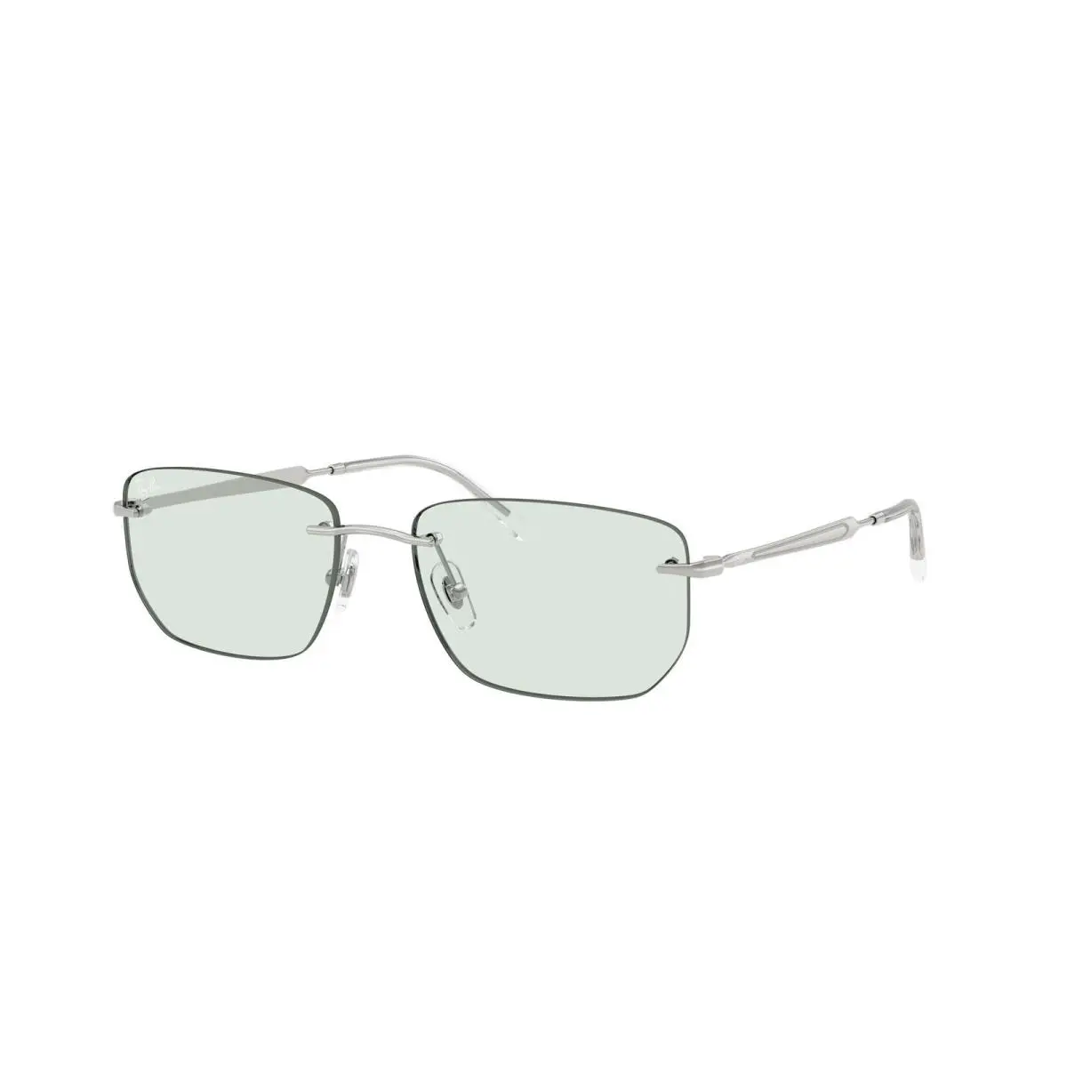 Ray-ban RB 3768 Silver / Photo Emerald Dark 003/M1 Size 56 Sunglasses