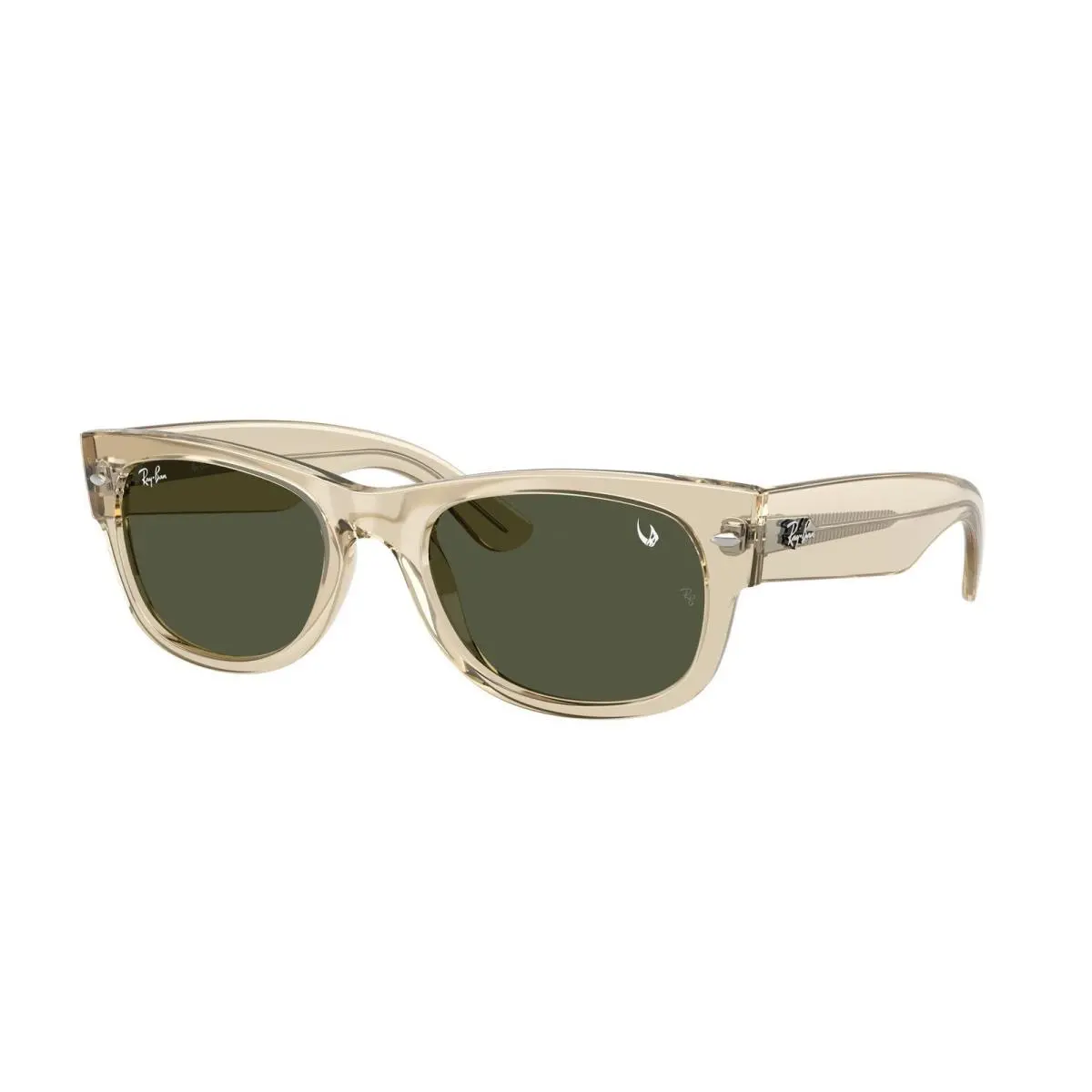 Ray-ban RB 0832 S Beige / Green Crystal Standard 146031 Size 55 Sunglasses
