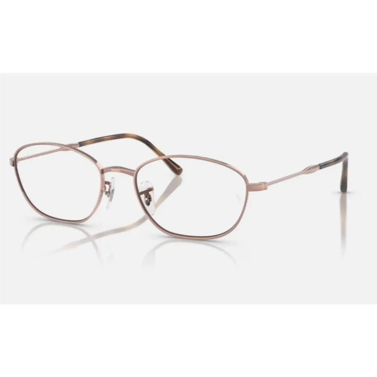 Ray-ban Optics Eyeglasses RB 3749V 2943 53-18 140 Copper Tortoise Frames - Frame: Copper, Lens: Demos with Imprint
