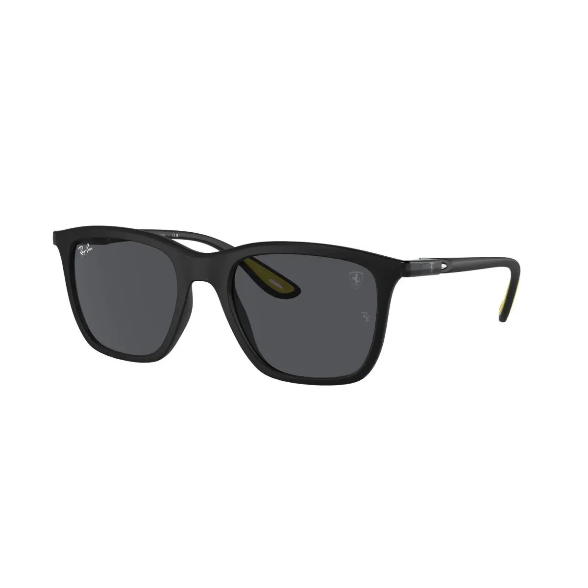 Ray-ban RB 4433 M Matte Black Dark Grey F60287 Size 54 Sunglasses by Ray-Ban