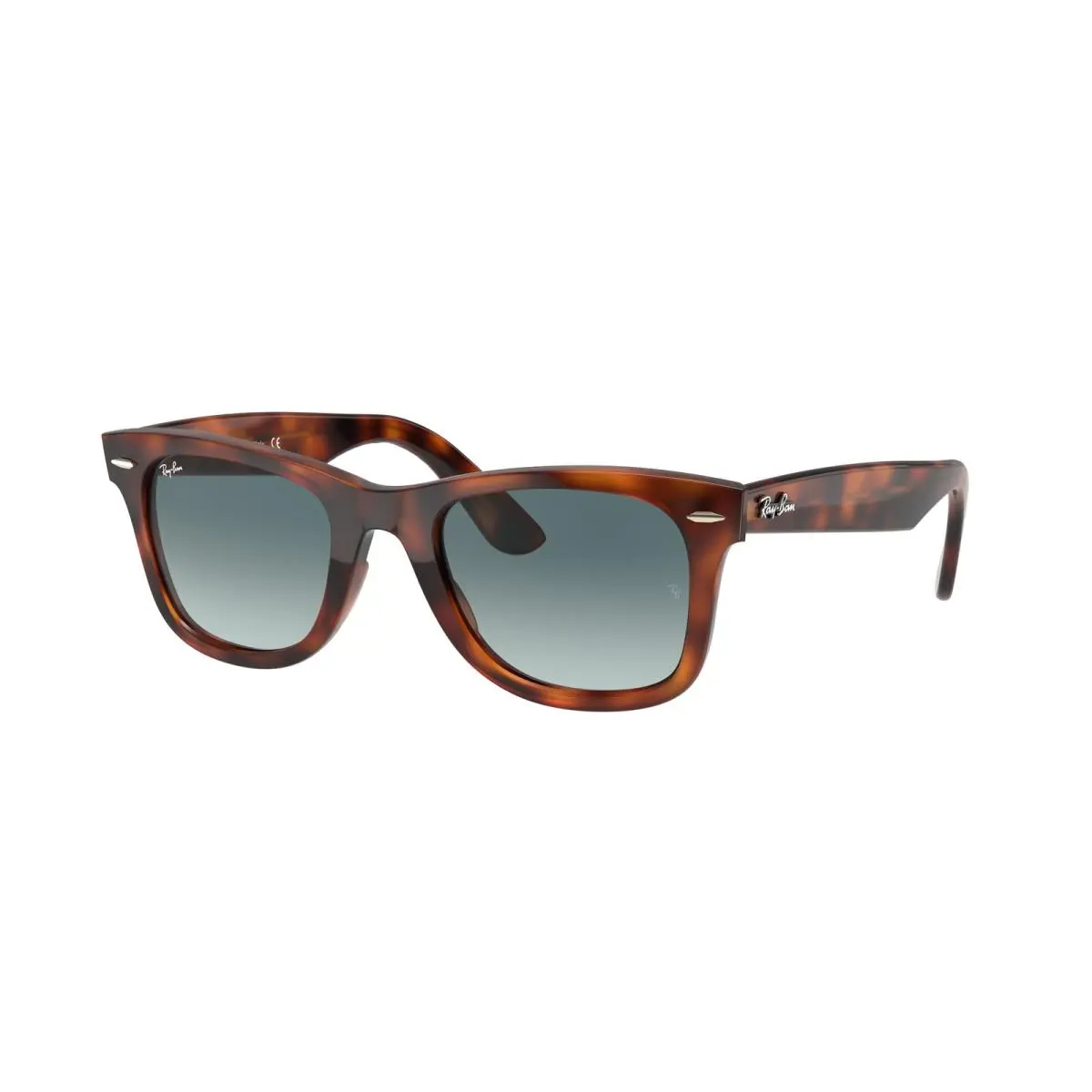 Ray-ban RB 4340 Wayfarer Red Havana Blue Gradi 63973M Size 50 Sunglasses by Ray-Ban