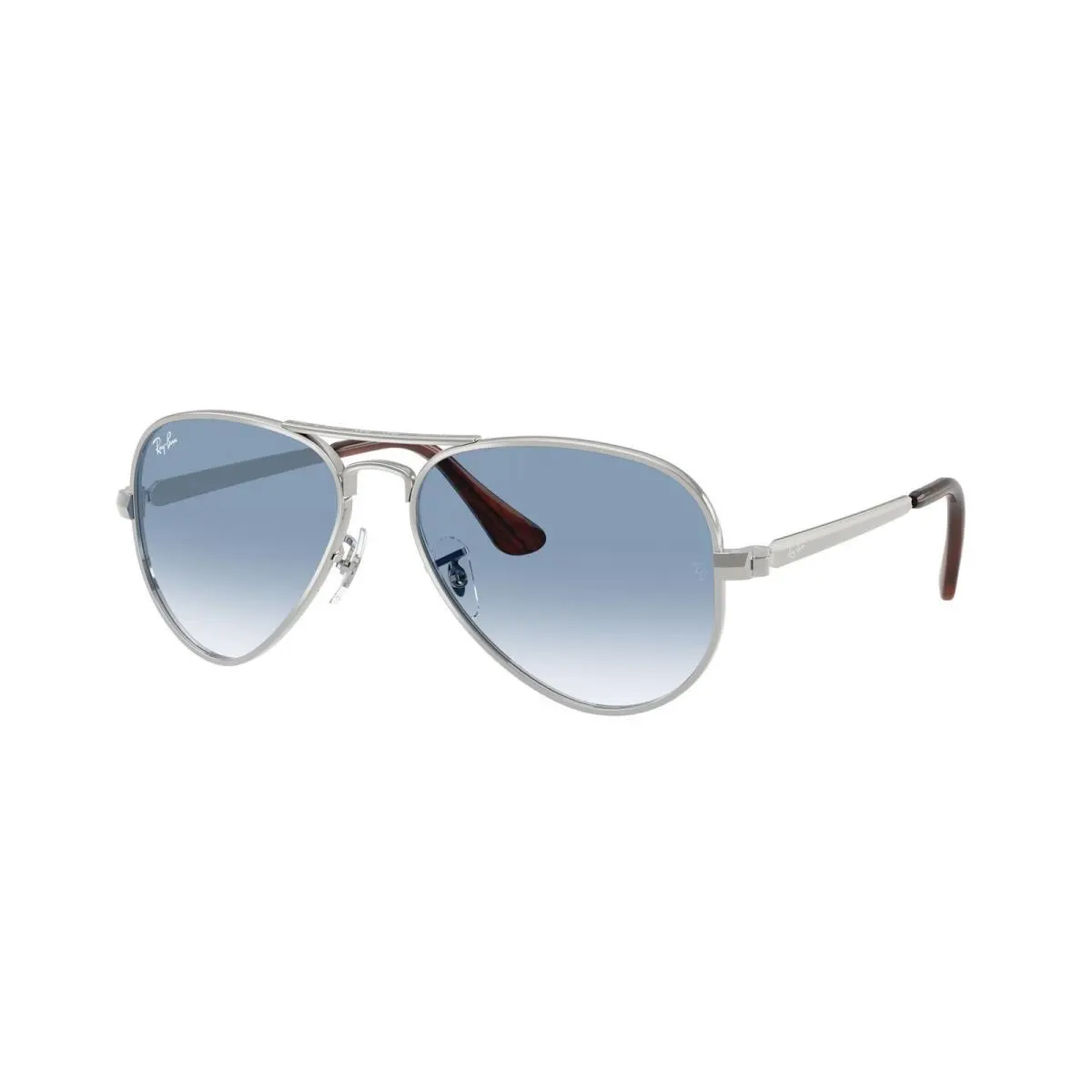 Ray-ban RB 3925 Silver / Clear Gradient Blue 003/3F Size 62 Sunglasses by Ray-Ban