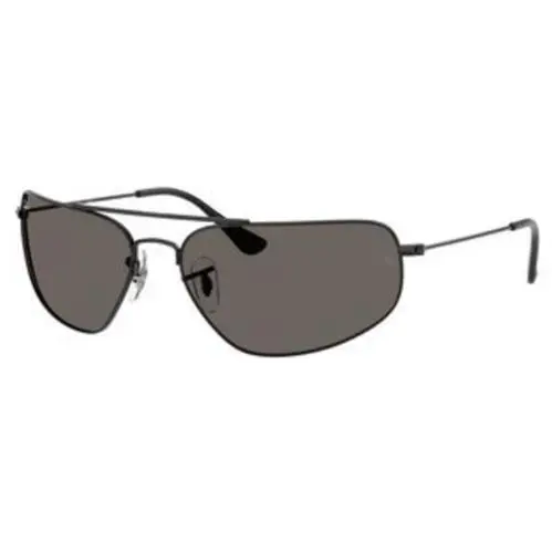 Ray-ban RB 3780 Black / Dark Grey Crystal Standard 002/B1 Size 63 Sunglasses by Ray-Ban