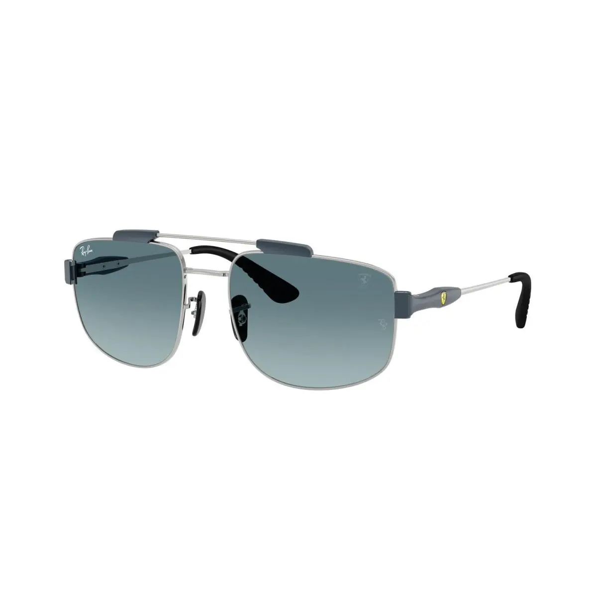 Ray-ban RB 3789 M Silver / Blue Gradient Grey F1383M Size 58 Sunglasses by Ray-Ban