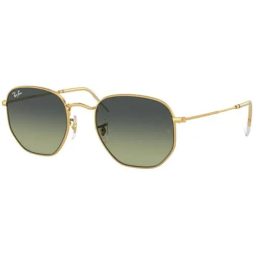 Ray-ban RB 3548 Hexagonal Arista Green Vintage 001/BH Size 54 Sunglasses