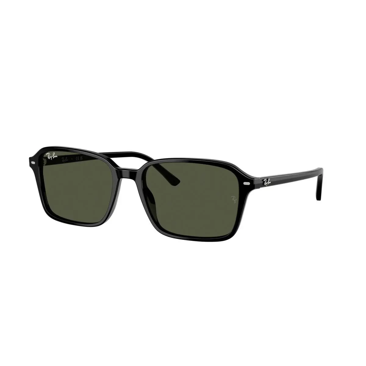 Ray-ban RB 2231 F Black / Green Crystal Standard 901/31 Size 56 Sunglasses by Ray-Ban