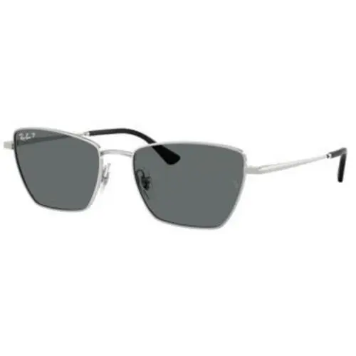 Ray-ban RB 3783 Silver / Dark Grey Polar 003/81 Size 53 Sunglasses by Ray-Ban