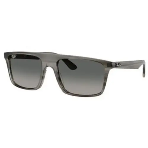Ray-ban RB 2222 F Striped Grey / Gradient 143871 Size 57 Sunglasses