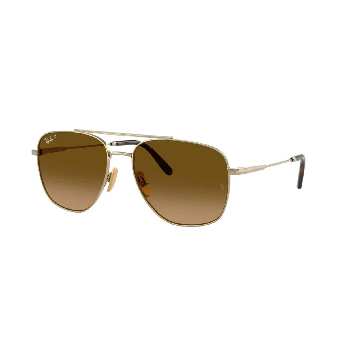 Ray-ban Sunglasses RB8097 William Titanium 9265/M2 Arista /brown Gradient Polar by Ray-Ban