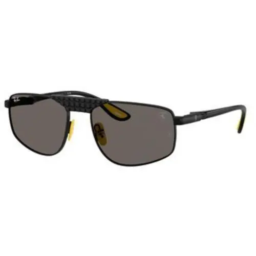Ray-ban RB 3776 M Matte Black / Dark Grey F128B1 Size 58 Sunglasses