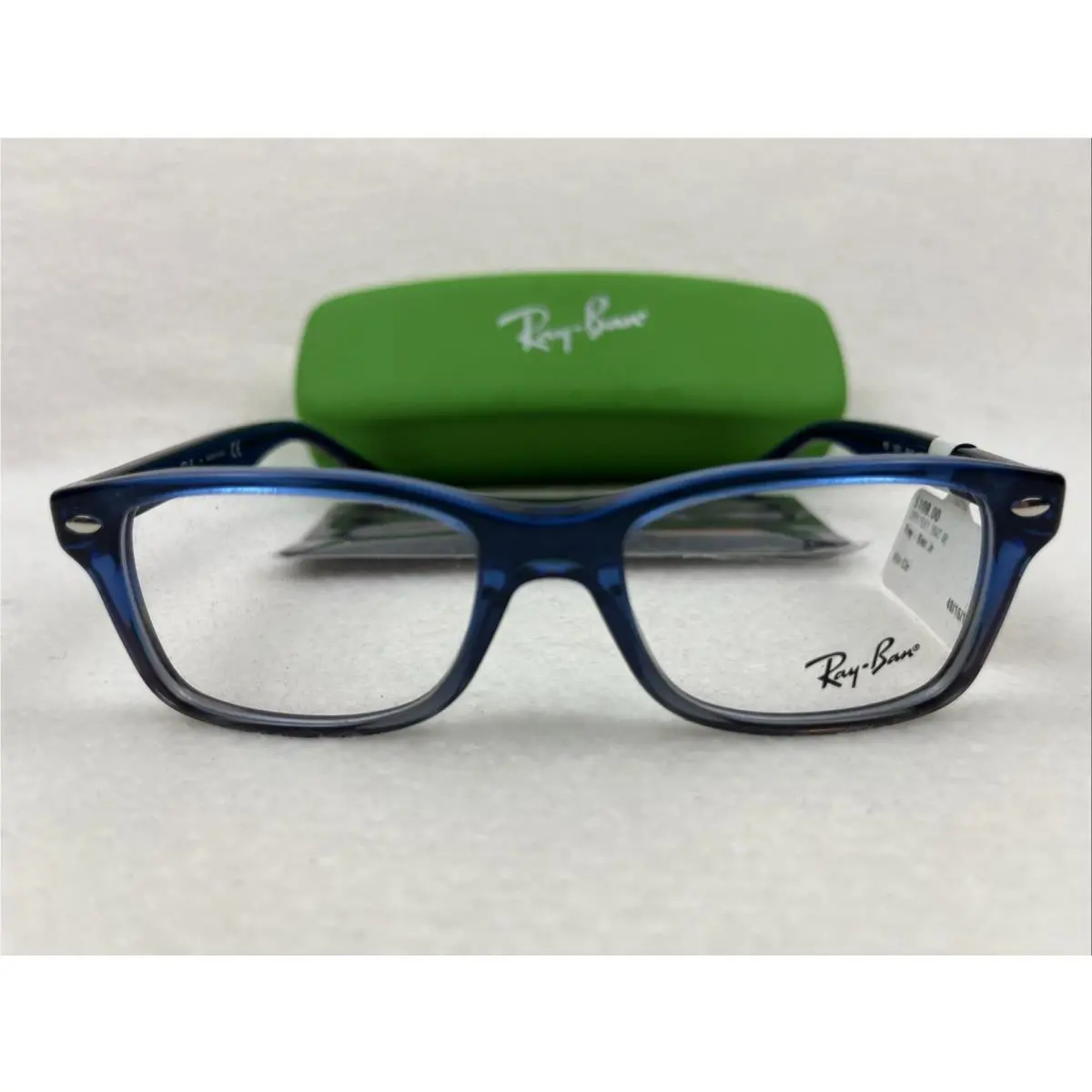 Ray-ban Junior RB 1531 3647 Clear Blue Fade Eyeglasses 48-16 130 Frame by Ray-Ban