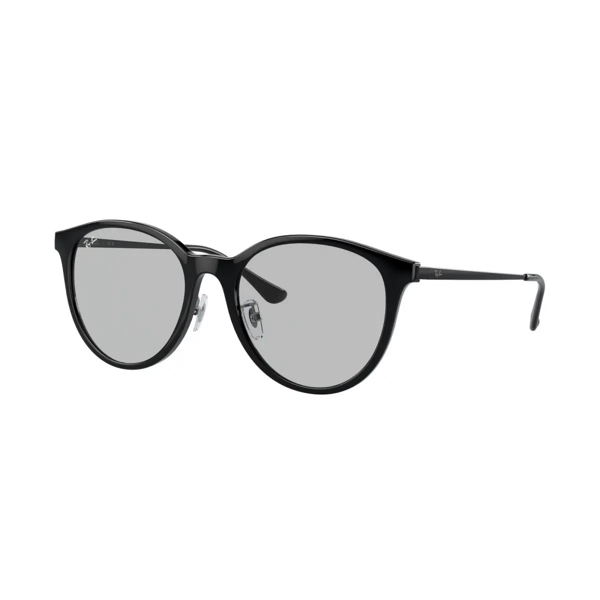 Ray-ban RB 4334 D Black Light Grey 601/87 Size 55 Sunglasses