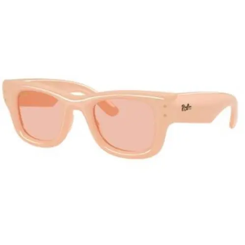 Ray-ban RB 4940 Solid / Dark Pink 687584 Size 50 Sunglasses