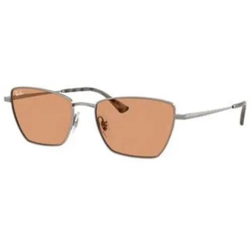 Ray-ban RB 3783 Gunmetal / Orange Polyamide Standard 004/7 Size 56 Sunglasses